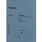 G. Henle Verlag Notes (A Miniature Booklet of 8-Stave Manuscript Paper) Henle Edition Series Softcover thumbnail