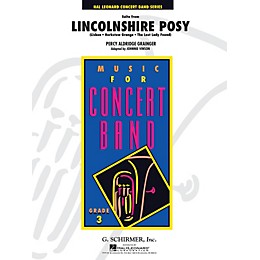 Positive Grid Suite From Lincolnshire Posy Full Score Concert Band