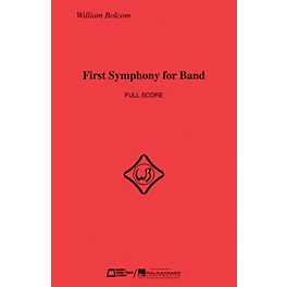 Edward B. Marks Music Company First Symphony for Band (Score Only) Concert Band Composed by William Bolcom