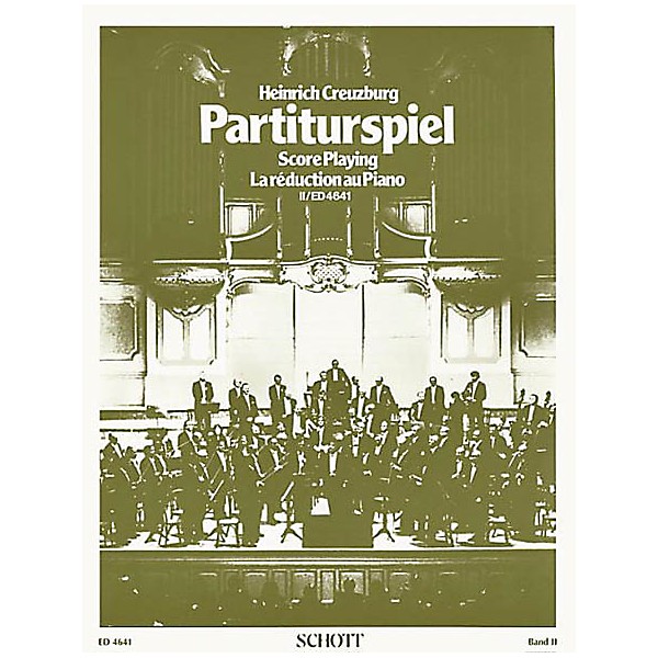 Schott Partiturspiel Old Clefs (Score Playing) (Volume 2) Schott Series