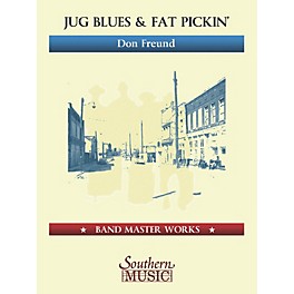 Lauren Keiser Music Publishing Jug Blues and Fat Pickin' (Oversize Score) Concert Band Level 5 Composed by Don Freund