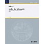 Schott Lieder Der Sehnsucht Op. 77 High Schott Series thumbnail