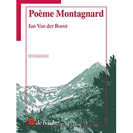Hal Leonard Poeme Montagnard Score Only Concert Band