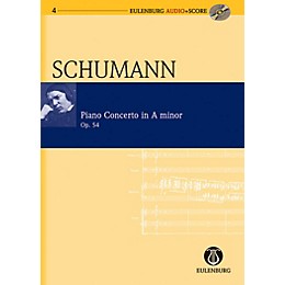 Eulenburg Piano Concerto in A Minor Op. 54 Eulenberg Audio plus Score Series Composed by Robert Schumann