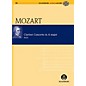 Eulenburg Clarinet Concerto in A Major KV 622 Eulenberg Audio plus Score Series Composed by Wolfgang Amadeus Mozart thumbnail