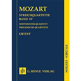 G. Henle Verlag String Quartets Volume Iv (4) Study Score Henle Study Scores Series Softcover by Wolfgang Amadeus Mozart