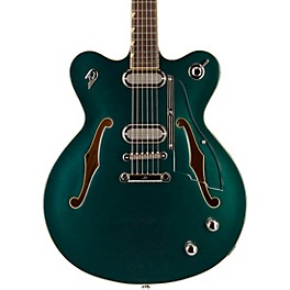 Duesenberg USA Gran Majesto Double Cutaway Semi-Hollow Electric Guitar Catalina Green