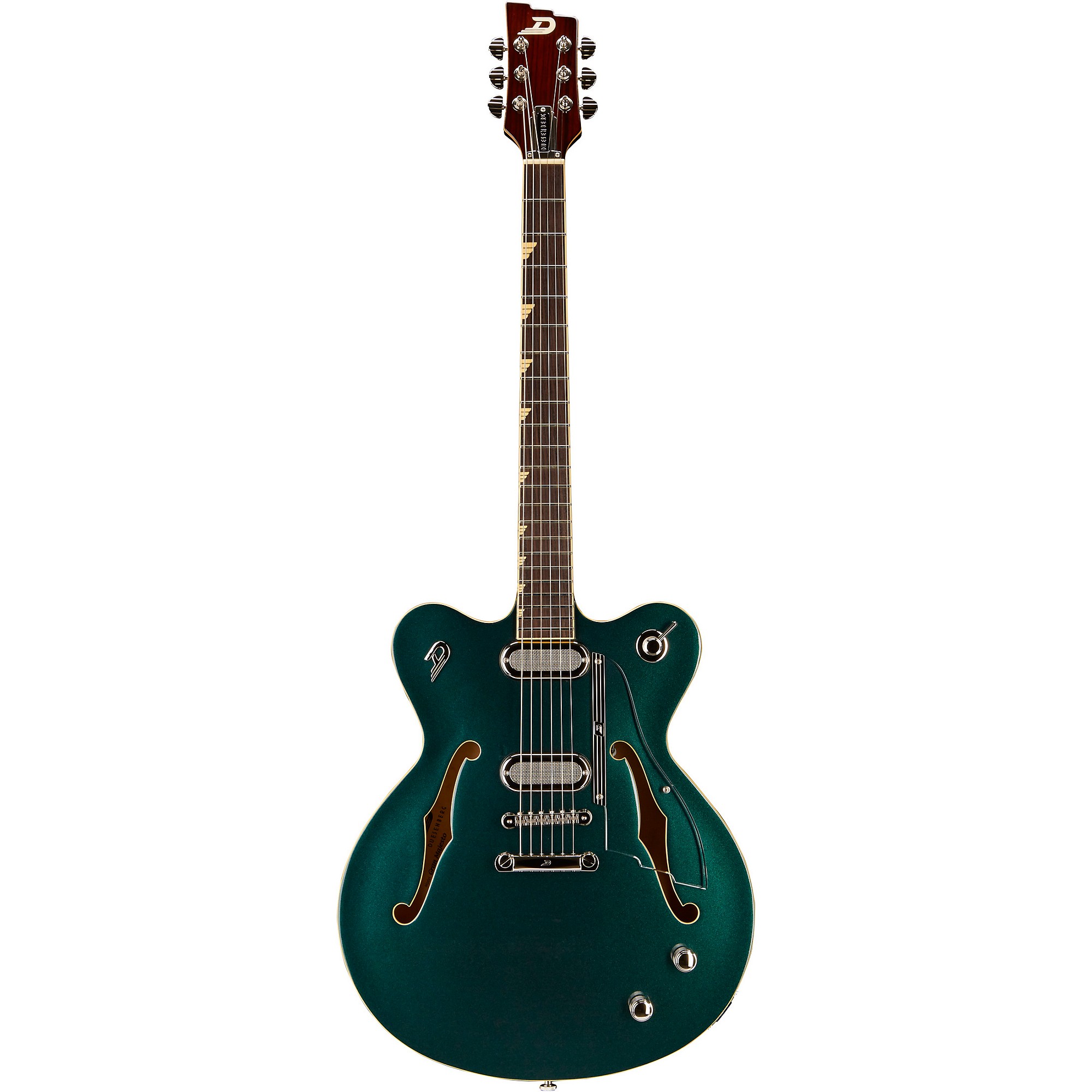 Platinum Duesenberg Gran Majesto Double Cutaway Semi-Hollow