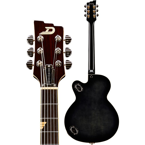 Duesenberg Gran Majesto Single Cutaway Semi-Hollow Electric Guitar Vintage Burst
