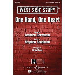 Leonard Bernstein Music One Hand, One Heart (from West Side Story) TTBB A Cappella Arranged by Kirby Shaw