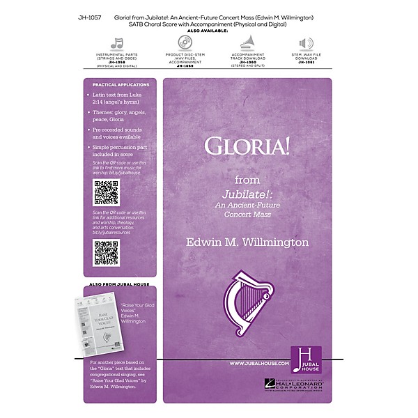 Jubal House Publications Gloria! (From 'Jubilate') Accompaniment CD Composed by Edwin M. Willmington