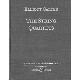 Boosey and Hawkes The String Quartets (Complete in Hardbound) Boosey & Hawkes Scores/Books Series by Elliott Carter