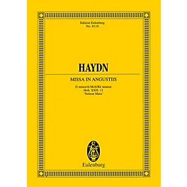 Eulenburg Missa in Angustiis ('Nelson Mass') Study Score Series Softcover Composed by Joseph Haydn