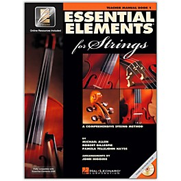 Hal Leonard Essential Elements For Strings Teacher's Manual (Book 1 with EEi and CD-ROM)