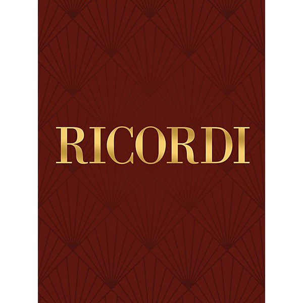 Ricordi In furore justissimae irae RV626 Vocal Series Composed by Antonio Vivaldi Edited by Paul Everett