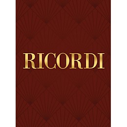 Ricordi La regata veneziana (High Voice) Vocal Large Works Series Composed by Gioacchino Rossini