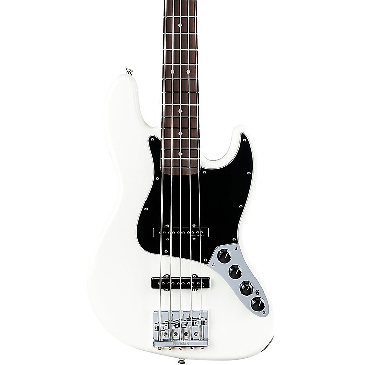 fender deluxe active jazz bass v pau ferro