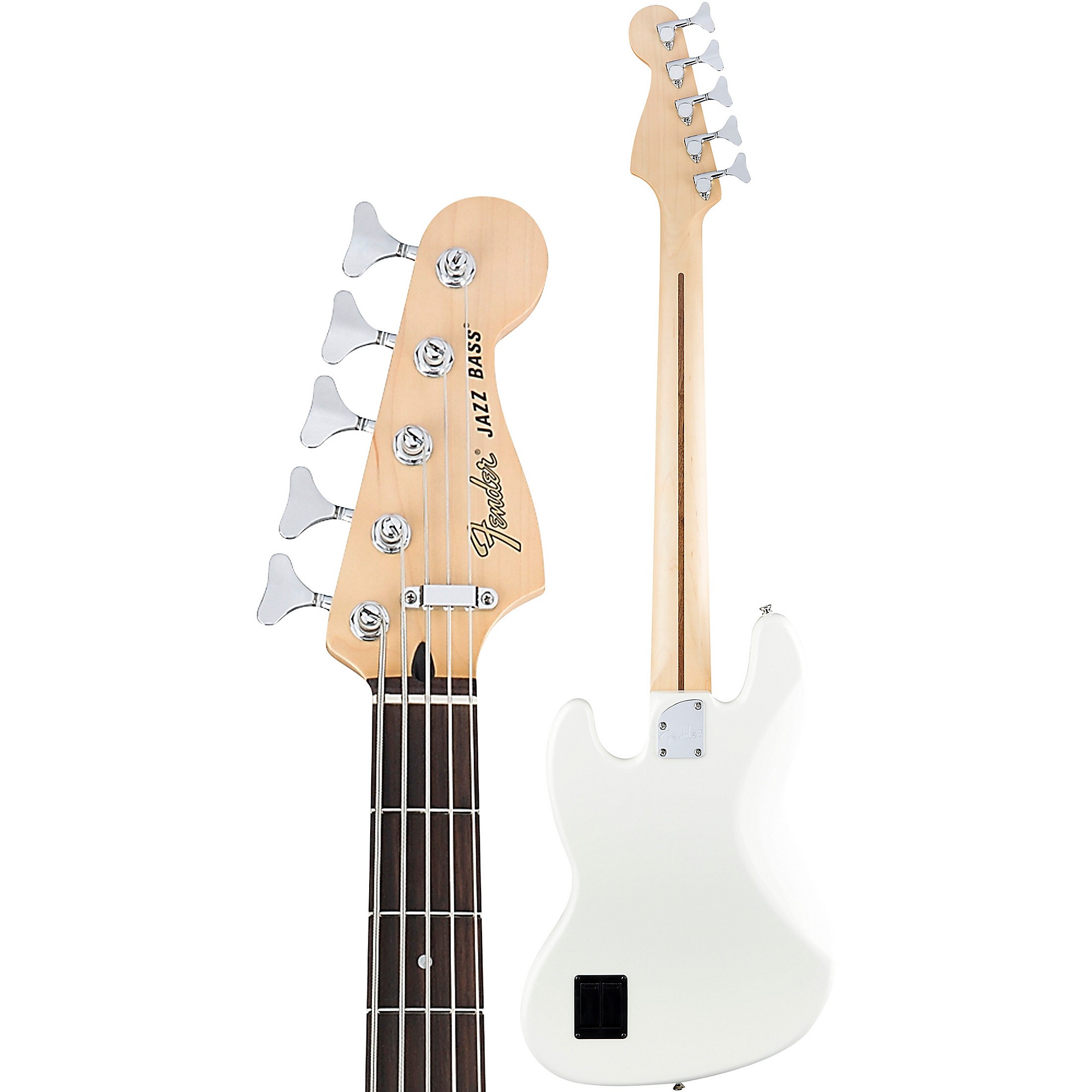 Fender Deluxe Active Jazz Bass V Pau Ferro Fingerboard Olympic