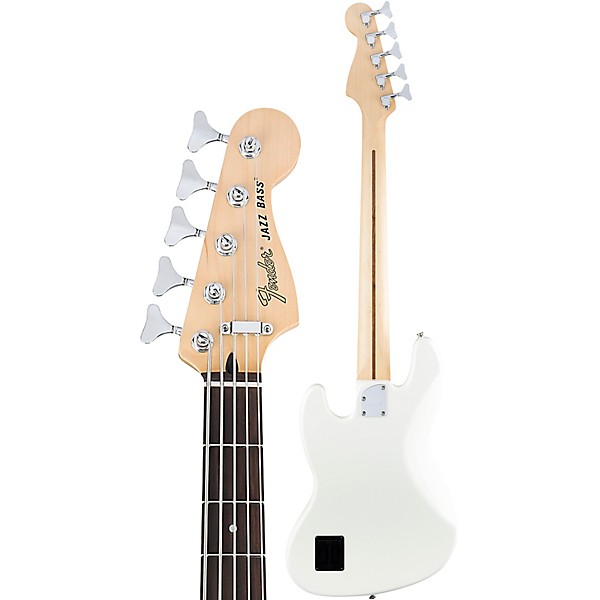 Fender Deluxe Active Jazz Bass V Pau Ferro Fingerboard Olympic