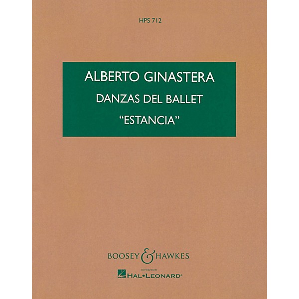 Boosey and Hawkes Danzas del Ballet Estancia (Study Score) Boosey & Hawkes Scores/Books Series by Alberto E. Ginastera