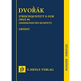 G. Henle Verlag String Quartet in F Major Op. 96 (American Quartet) Henle Study Scores Series Softcover by Antonin Dvorak