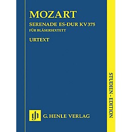 G. Henle Verlag Serenade in Eb Major K375 (Study Score) Henle Study Scores Series Softcover by Wolfgang Amadeus Mozart