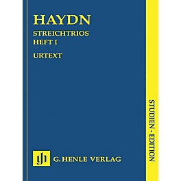 G. Henle Verlag String Trios - Volume 1 (Study Score) Henle Study Scores Series Softcover Composed by Joseph Haydn