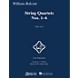 Edward B. Marks Music Company String Quartets Nos. 1-6 (Study Score) E.B. Marks Series Softcover Composed by William Bolcom thumbnail