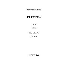 Novello Electra Op. 79 (Study Score) Music Sales America Series Softcover Composed by Malcolm Arnold