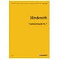 Schott Chamber Music No. 7, Op. 46, No. 2 (Study Score) Schott Series Composed by Paul Hindemith thumbnail