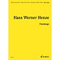 Schott Fandango (1985, New Version 1992) (Study Score) Schott Series Composed by Hans Werner Henze thumbnail