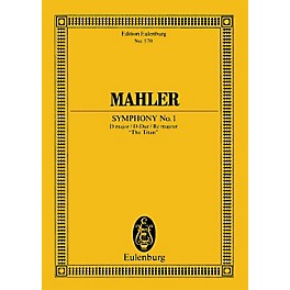 Eulenburg Symphony No. 1 in D Major The Titan (Study Score) Schott Series Composed by Gustav Mahler