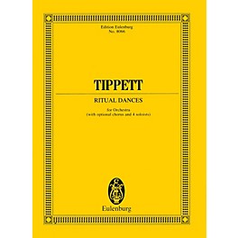 Eulenburg Ritual Dances for Orchestra (Study Score) Study Score Series Composed by Michael Tippett