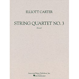 Associated String Quartet No. 3 (1971) (Study Score) Study Score Series Composed by Elliott Carter