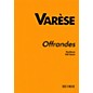Ricordi Offrandes (Study Score) Study Score Series Composed by Edgard Varèse thumbnail
