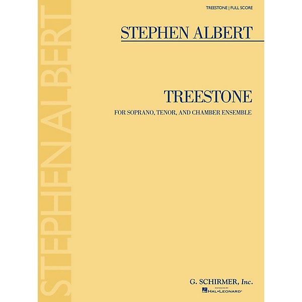 G. Schirmer Treestone (Study Score) Study Score Series Softcover Composed by Stephen Albert