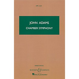 Boosey and Hawkes Chamber Symphony Boosey & Hawkes Scores/Books Series Composed by John Adams