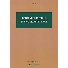 Boosey and Hawkes String Quartet No. 2, Op. 36 Boosey & Hawkes Scores/Books Series Composed by Benjamin Britten