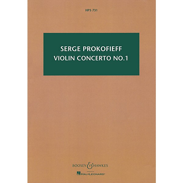 Boosey and Hawkes Violin Concerto No. 1 in D, Op. 19 Boosey & Hawkes Scores/Books Series Composed by Sergei Prokofieff