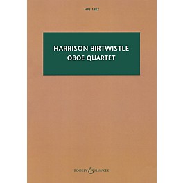 Boosey and Hawkes Oboe Quartet Boosey & Hawkes Scores/Books Series Softcover Composed by Harrison Birtwistle