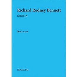 Novello Partita Music Sales America Series Softcover Composed by Richard Rodney Bennett