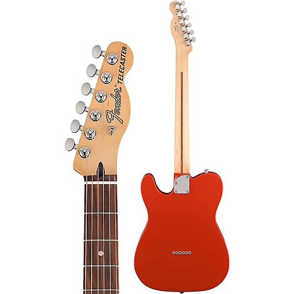 Fender Deluxe Nashville Telecaster Pau Ferro Fingerboard Fiesta Red
