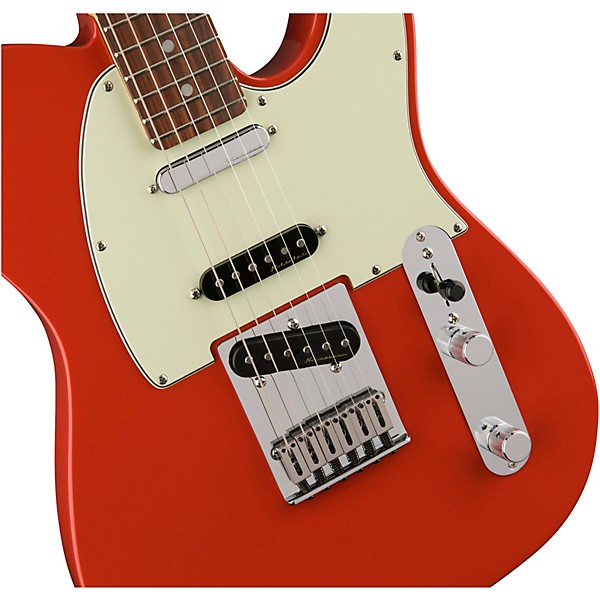 Fender Deluxe Nashville Telecaster Pau Ferro Fingerboard Fiesta Red