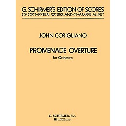G. Schirmer Promenade Overture (Full Score) Study Score Series Composed by John Corigliano
