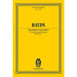 Eulenburg Trumpet Concerto (Hob. 7e: 1) in E-Flat Major Schott Series Composed by Franz Josef Haydn