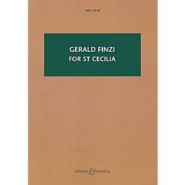 Boosey and Hawkes For St Cecilia, Op. 30 Boosey & Hawkes Scores/Books Series Softcover Composed by Gerald Finzi