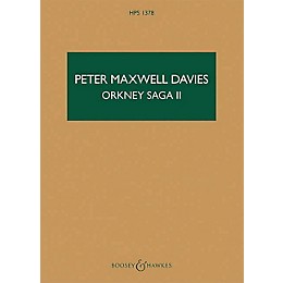 Boosey and Hawkes Orkney Saga II Boosey & Hawkes Scores/Books Series Softcover Composed by Peter Maxwell Davies