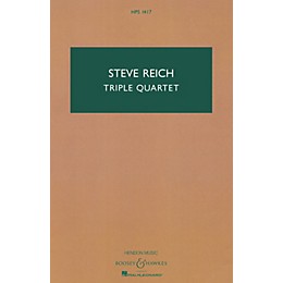 Boosey and Hawkes Triple Quartet Boosey & Hawkes Scores/Books Series Composed by Steve Reich