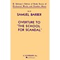 G. Schirmer Overture to The School for Scandal, Op. 5 (Study Score No. 25) Study Score Series by Samuel Barber thumbnail