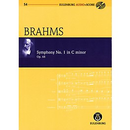 Eulenburg Symphony No. 1 in C minor, Op. 68 Eulenberg Audio plus Score with CD by Brahms Edited by Richard Clarke